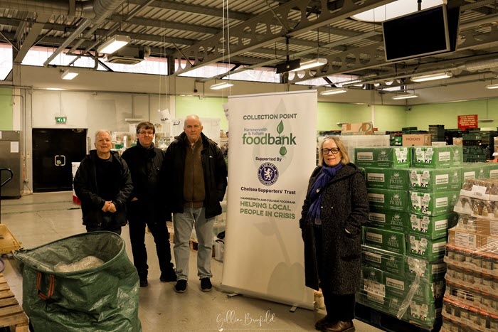 CST Foodbank and Barons Court Project Visit