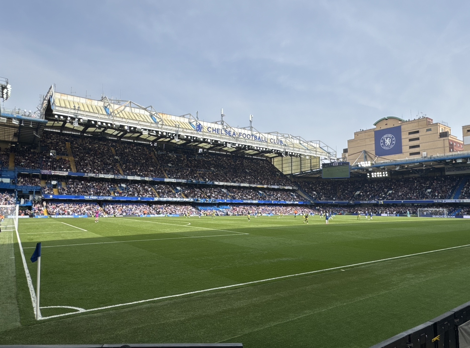 A call for evidence: Stamford Bridge succumbs to visiting Swedish supporters