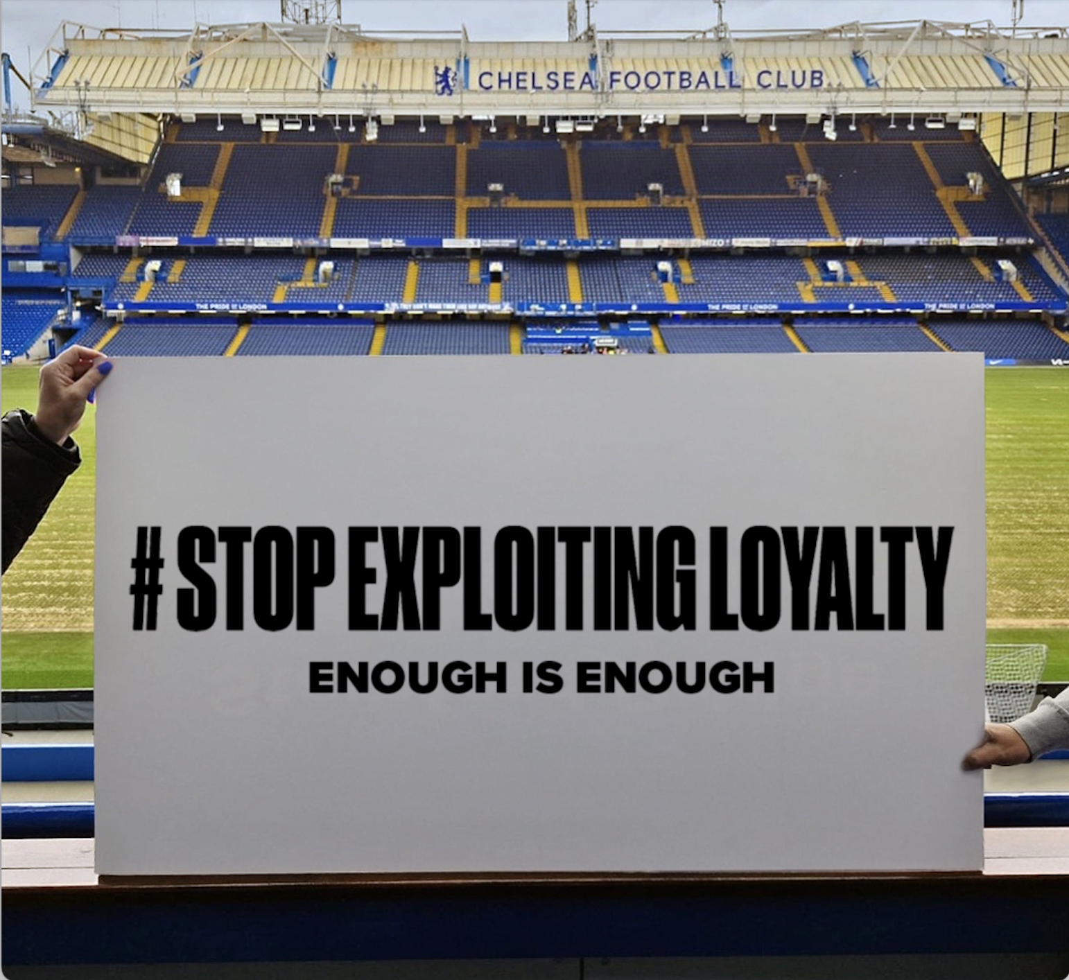 #StopExploitingLoyalty
