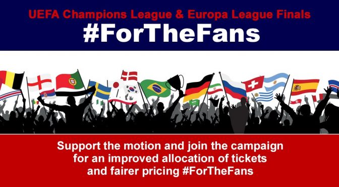 European Club Finals #ForTheFans